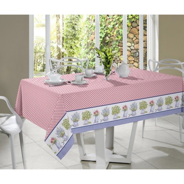 Producto - Mantel Fantasia estampado 1,4 x 2 mt