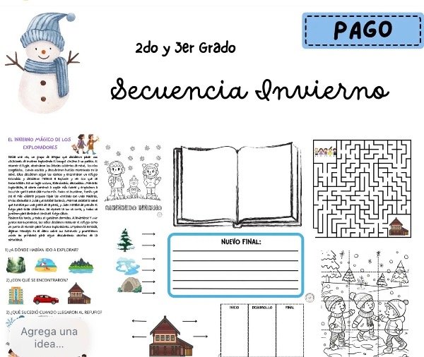 Producto - Invierno secuencia 2do y 3ero