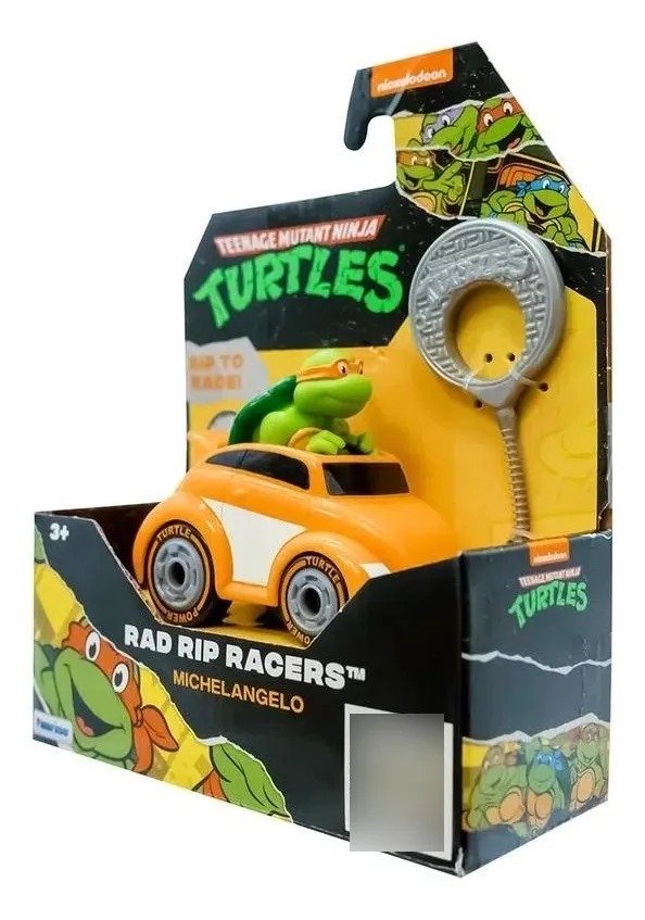 Producto - Vehículo de cuerda Michelangelo de Rad Rip Racers