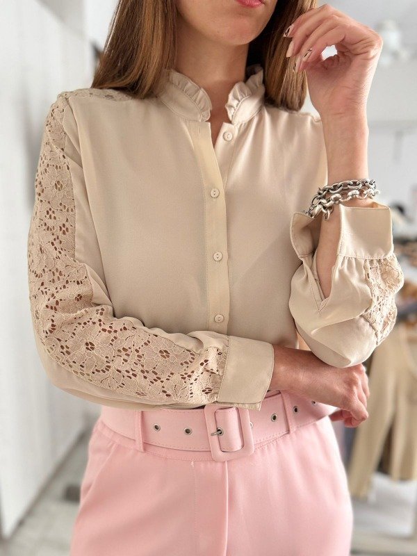 Producto - Camisa Gimena Beige