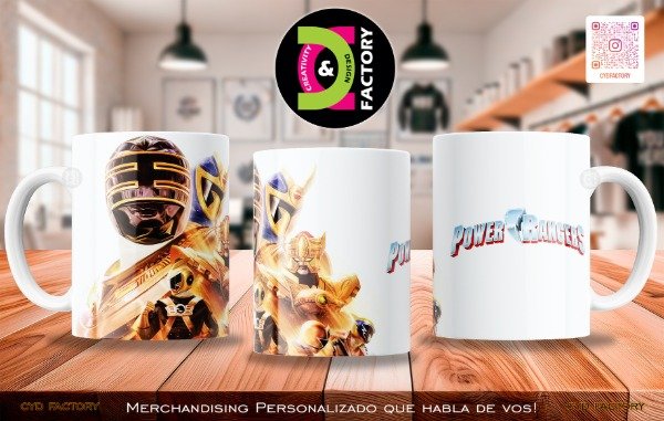 Producto - Taza Power Rangers - TZ-RT-BL-11OZ-165-TVS-PR
