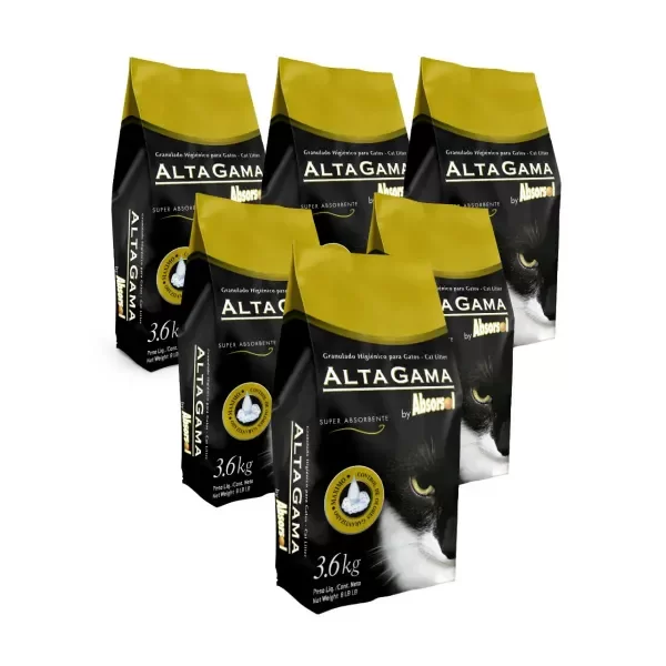 Producto - Piedras Sanitarias Absorsol Alta Gama Pack de 6 Bolsas x 3,6 kg