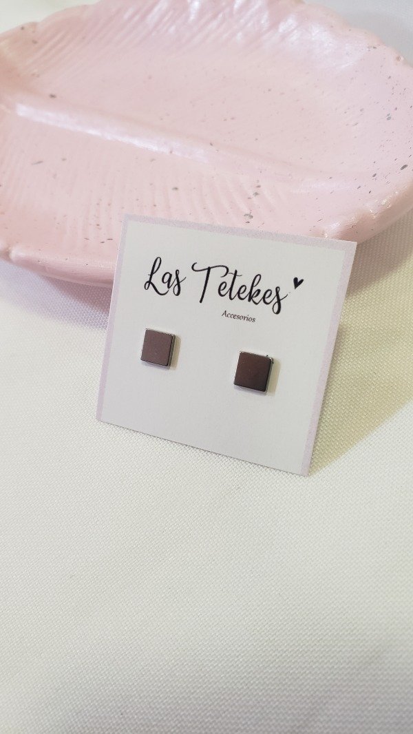 Producto - Aros cuadrados chicos