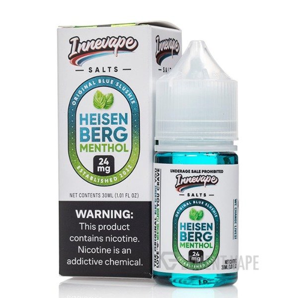 Producto - (NIC SALT) INNEVAPE HEISENBERG SALT 24MG - THE BERG MENTHOL