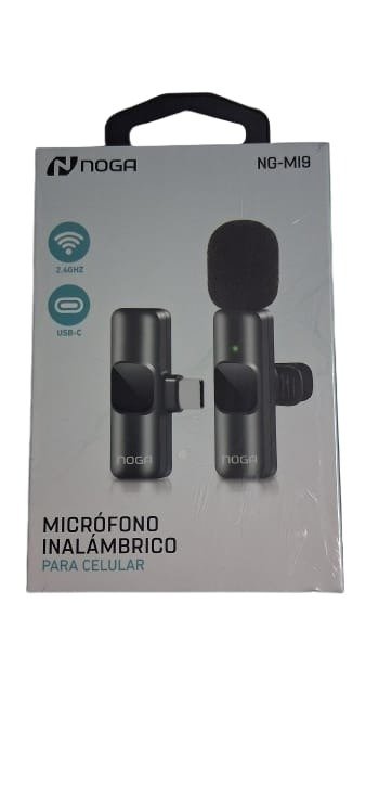 Producto - Micrófonos inalambricos para celulares conexión ficha C NG-MI9