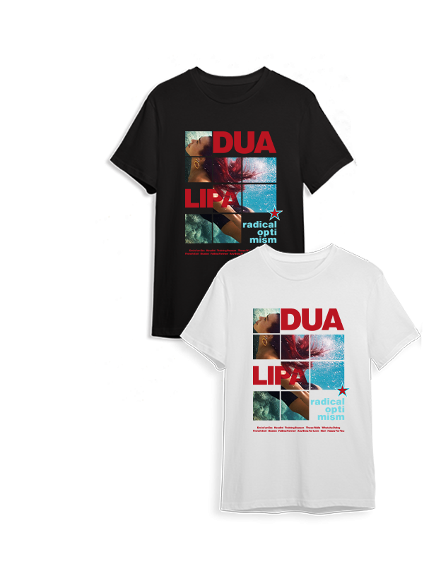 Remera Radical Optimism Dua Lipa Sol de Justicia