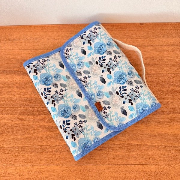 Producto - NECESER MALENA Diseño Rococó Azul