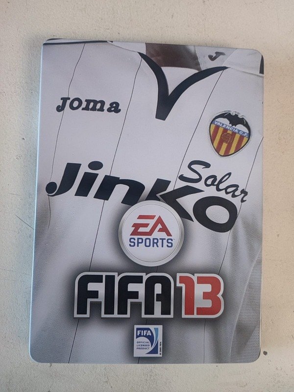 Producto - fifa 13 steelbook valencia c.f. ps3 usado (unico en argentina) - 0