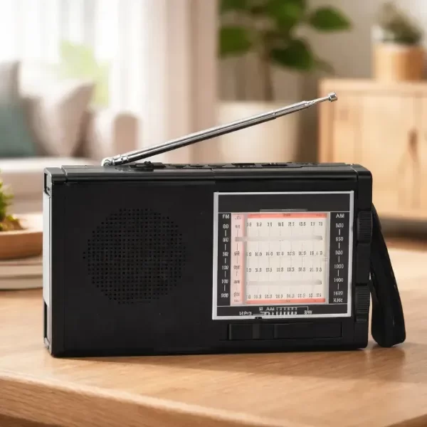 Producto - Radio Am/fm con carga solar y linterna Ktf-1489S