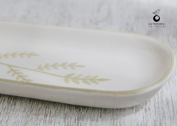 Producto - Bandeja Budinera Botánica de Cerámica - POR ENCARGO - 3