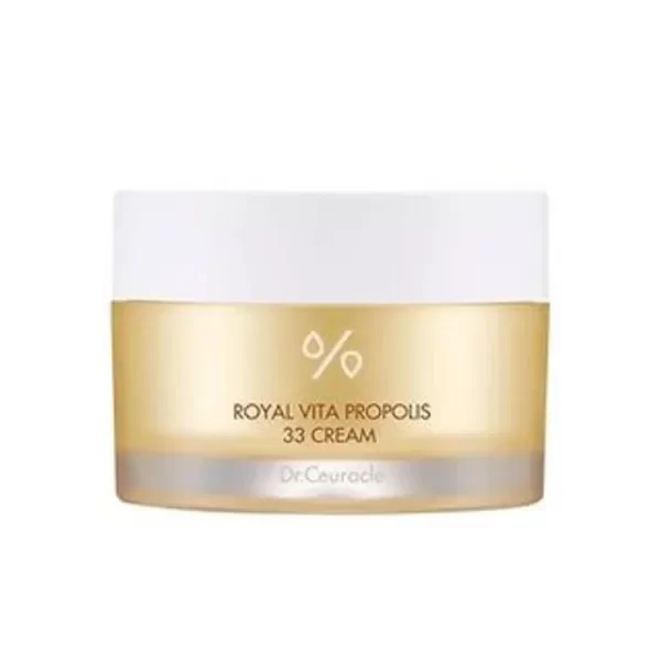Producto - Crema Facial Hidratante - Dr. Ceuracle Royal Vita Propolis 33 Cream (50ml).