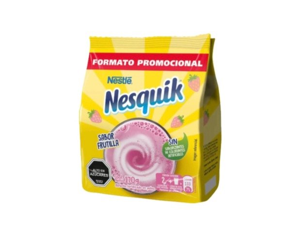 Producto - Nesquik en polvo frutilla origen CHILE 150gr