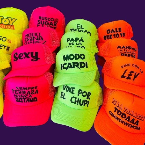 Producto - GORRAS PERSONALIZADAS (ELEGIR PACK)