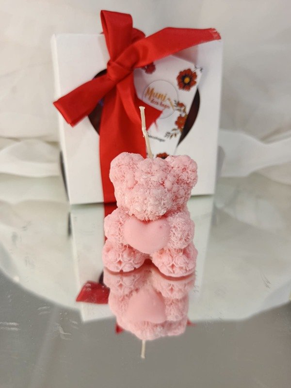 Producto - Vela osito corazon