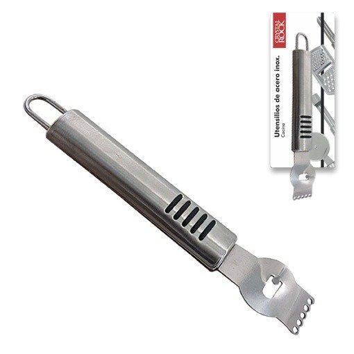 Producto - RALLADOR CASCARA MANGO ACERO CRYSTAL ROCK