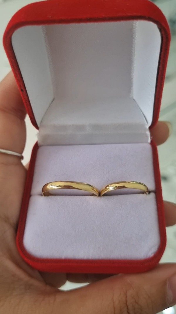 Producto - Alianzas Clásicas oro 18k 2 gramos - 1