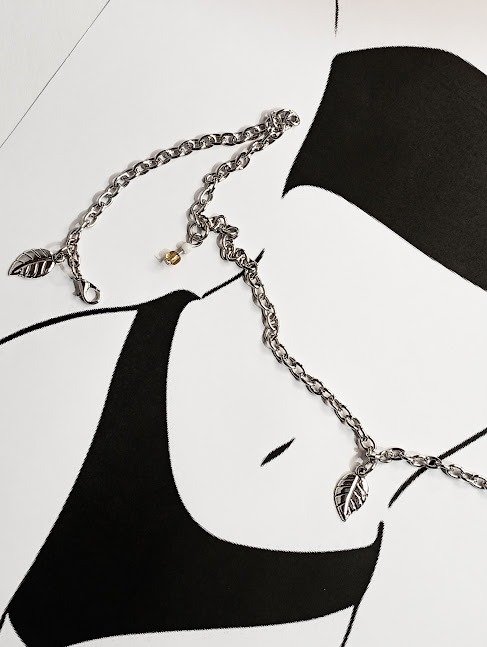 Producto - Belly Chains HOJITAS plateado