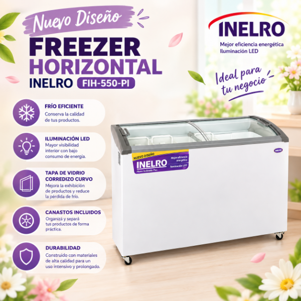 Producto - FREEZER HORIZONTAL INELRO FIH-550-PI