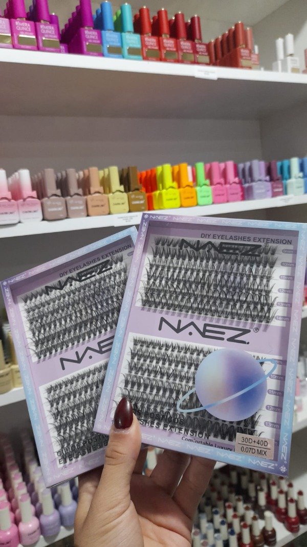 Producto - Pestañas en grupo 30D + 40D 0.7D MIX NAEZ