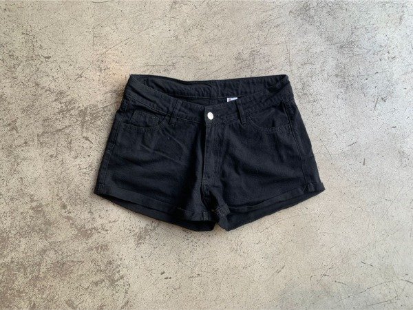 Producto - short tiro bajo (negro)