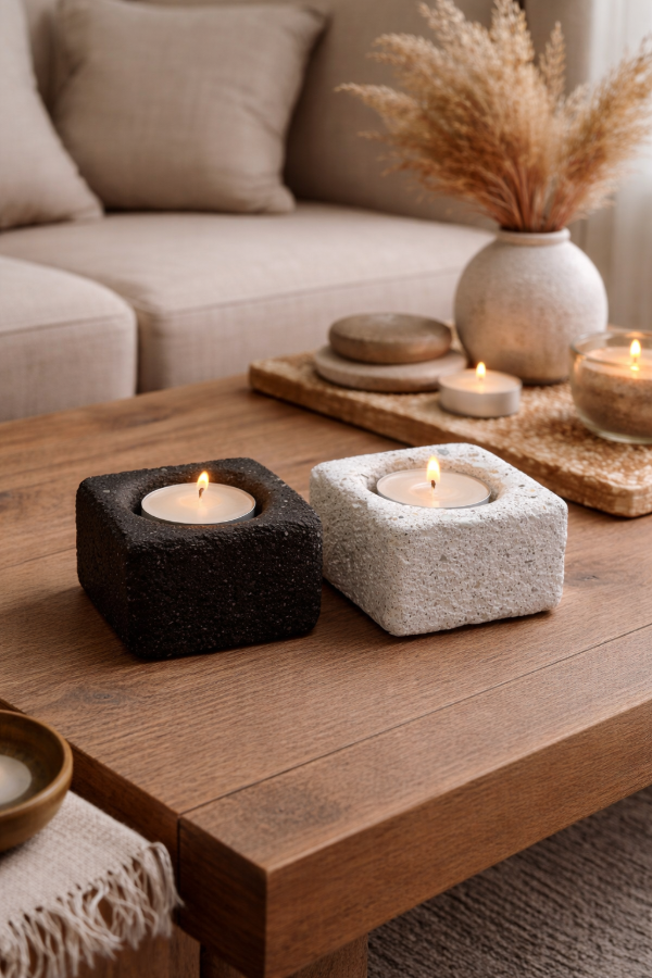 Producto - Porta Vela Cuadrado