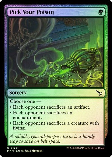 Producto - Pick Your Poison (Foil)