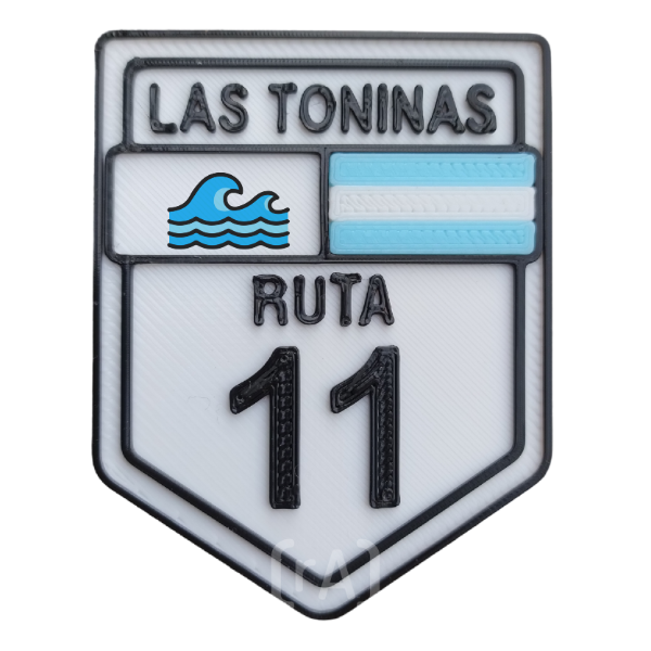 Producto - Iman Ruta 11 Las Toninas Olas
