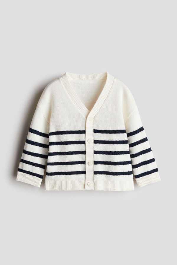 Producto - Cardigan HyM rayado bebe