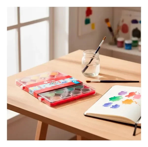 Producto - Acuarela Filgo Premium Estuche X24 + Pincel - 1