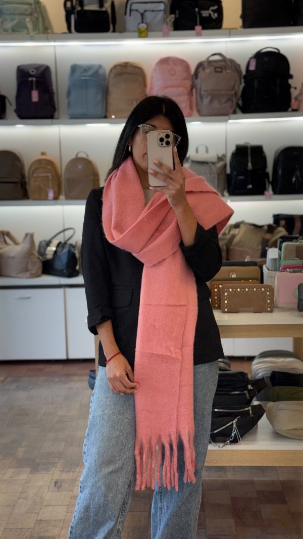Producto - Bufandón Nube - Rosa - 1