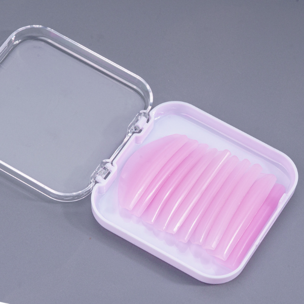 Producto - Bigudíes anatómicos lisos x5 pares rosado calidad premium