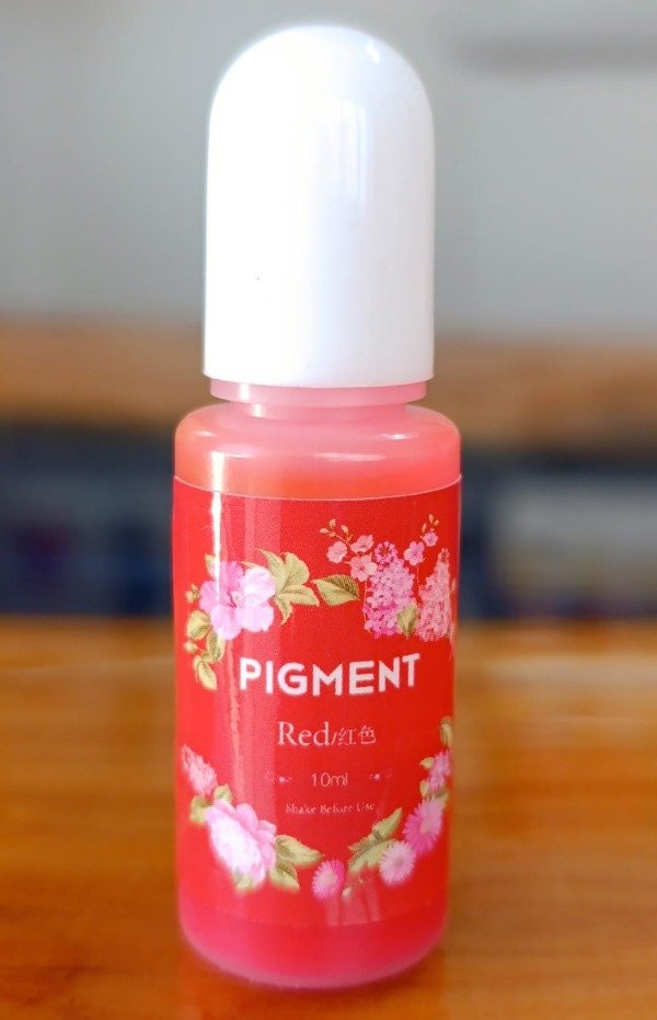 Producto - Pigmento pleno liquido x 10 ml - color Rojo