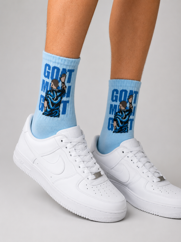 Producto - MEDIAS 3/4 PREMIUM MESSI GOAT