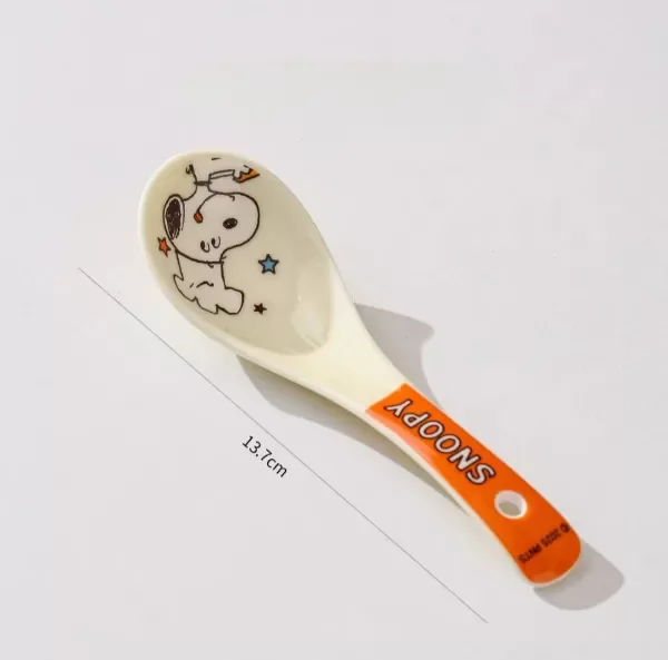 Producto - CUCHARA CERAMICA PERRITO NARANJA