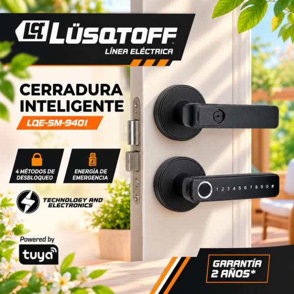 Producto - CERRADURA INTELIGENTE LÜSQTOFF LOE-SM-9401