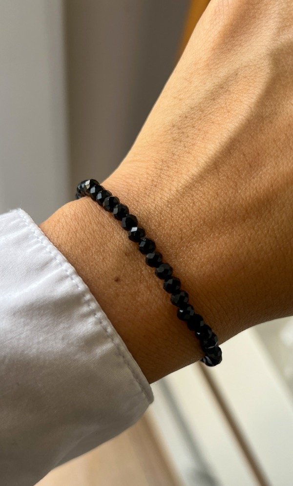 Producto - Pulsera cristal negro