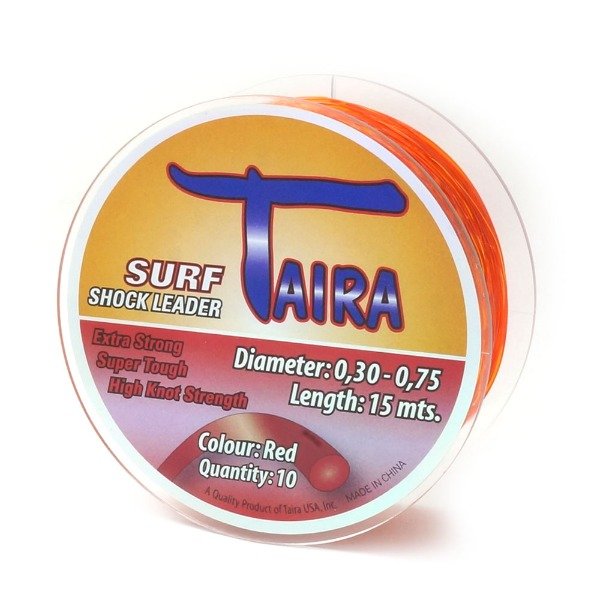 Producto - Salidas Chicote Taira Surf 15 metros x 10 unid (0,30 mm a 75 mm) ROJO