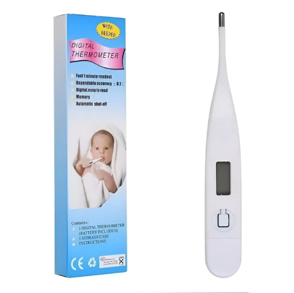 Producto - TERMOMETRO DIGITAL LCD ALARMA FIEBRE