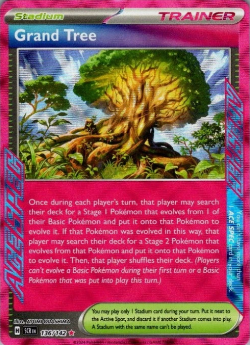 Producto - Grand Tree - 136/142 - Stellar Crown - Holo