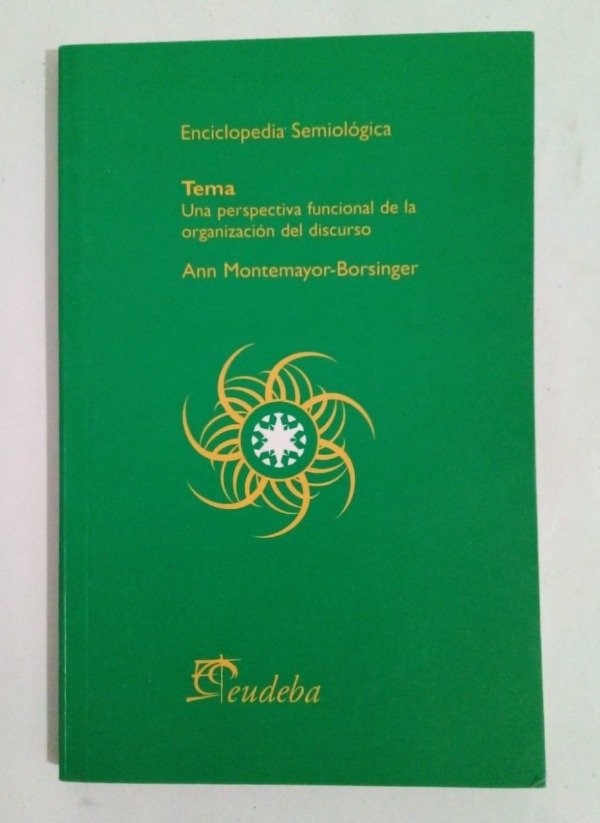 Producto - Tema Una perspectiva funcional - Ann Montemayor Borsinger - EUDEBA 2009
