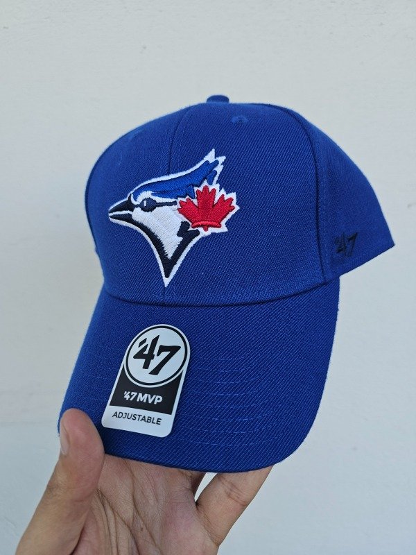 Toronto blue jays classic '47 brand mvp adjustable velcro azul