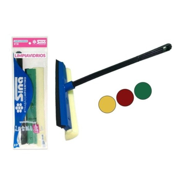 Producto - SECADOR Y ESPONJA PARA VIDRIO