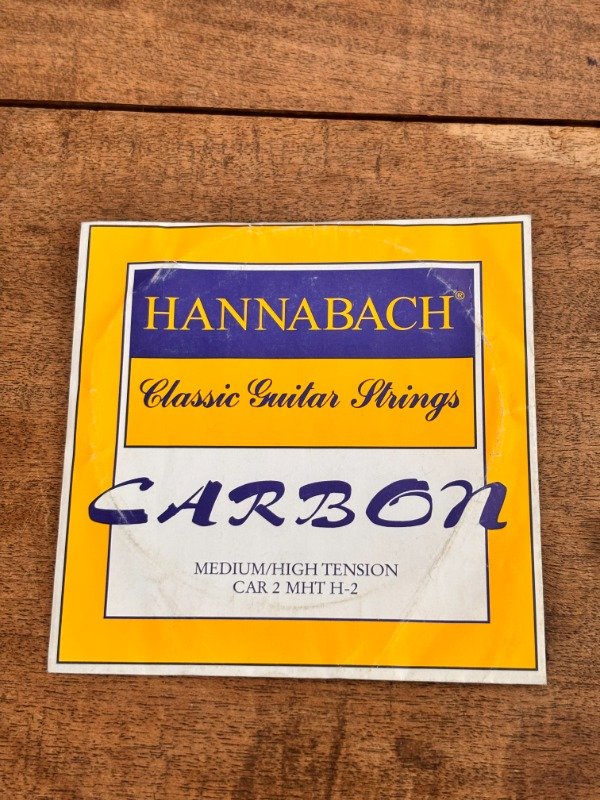 Producto - Encordado Hannabach Classic Guitar Strings Carbon Medium Hight Tension Car 2 H-2
