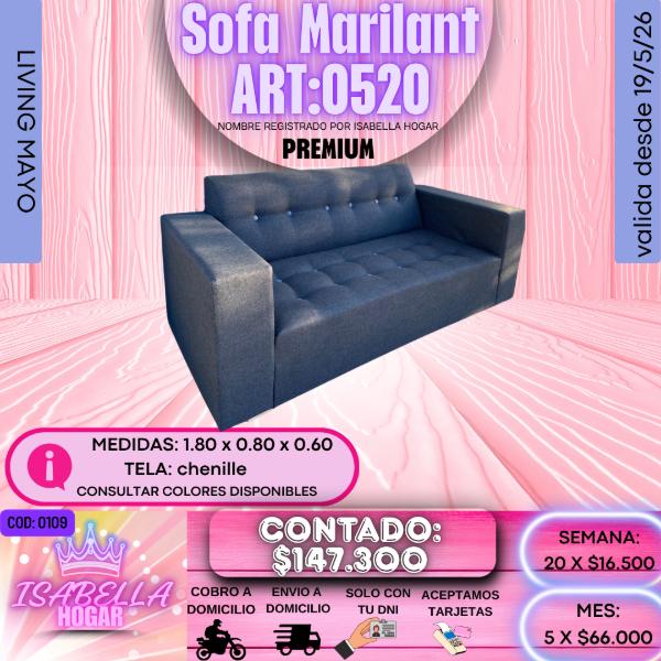 Producto - SOFA MARILANT 3 CUERPOS