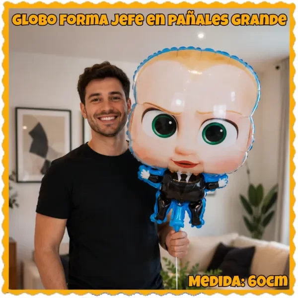 Producto - Globo jefe en pañales