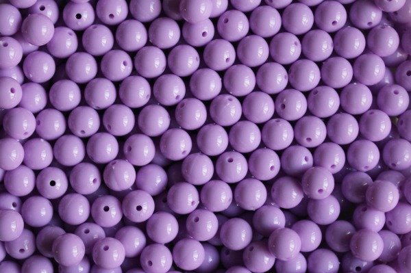Producto - Perlas Plásticas Lila 8 mm