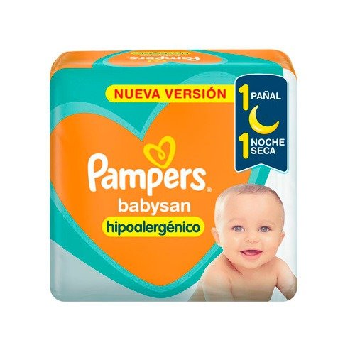 Producto - Pañal Pampers Babysan Hipoalergénico