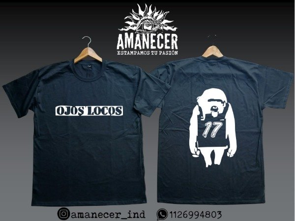 Producto - Remera Ojos Locos Mono