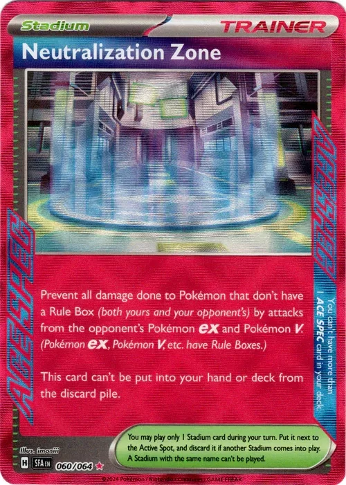 Producto - Neutralization Zone - 060/064 - Shrouded Fable - Holo