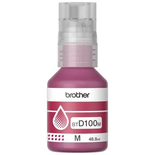 Producto - Botella de tinta Brother BTD100 Color Magenta